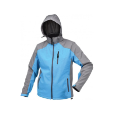 Yato Munkavédelmi softshell kabát kapucnival kék-szürke XL-es méret (YT-79563) munkaruha