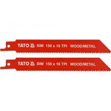 YATO Szablyafűrészlap 150 mm/10TPI bimetál (2 db/cs) (YT-33930) fűrészlap