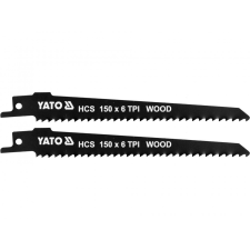  YATO Szablyafűrészlap fához 150/1,0 mm 6 TPI HCS (2 db/cs) (YT-33922) fűrészlap