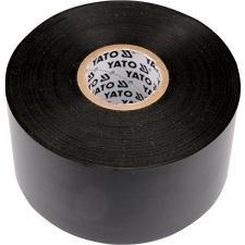 Yato Szigetelőszalag, 55×0,19 mm×33 m, fekete ragasztószalag és takarófólia