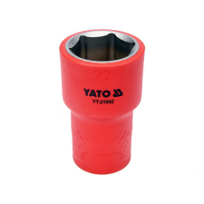 Yato Szigetelt dugókulcs 1/2" 22 mm 1000 V CrV dugókulcs