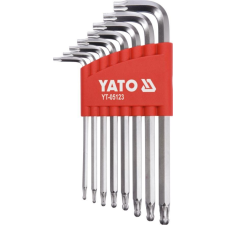 Yato Torx kulcs készlet 8 részes T9-T40 gömbfejű imbuszkulcs