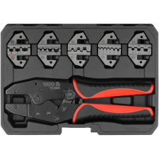 Yato YT-22451 Racsnis krimpelő fogó készlet 6 részes (YAT-22451) villanyszerelés