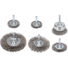 Yato YT-47593 Kör- És Fazékkefe Készlet 6 Részes (YT-47593) barkácsgép tartozék