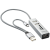 YENKEE USB C OTG HUB, kártyaolvasó, YHC 103SR