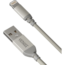 YENKEE USB Lightning Töltő/adatkábel Ezüst 1m YCU 611 SR kábel és adapter