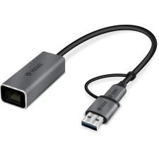 YENKEE YTC 013 USB-C/A Ethernet adapter (YTC 013) kábel és adapter