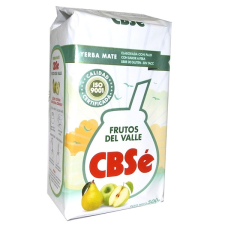 Yerba Mate Mate tea CBSé Fruitos del Valle (Alma + Körte), 500g gyógytea