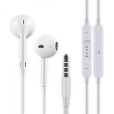 Yesido Casti Audio Stereo Jack cu Microfon, 1.2m - Yesido (YH09) - White mikrofon