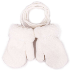  Yo! Bébi téli kesztyű 10 cm - Ekrü