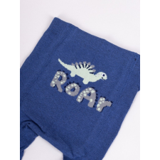 Yo Club! Pamut Harisnyanadrág - Kék Dinó "Roar"56-62 gyerek harisnya