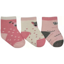 Yo! Yo! Baby frottír zokni 6-9 hó 3 db - állatos babazokni, harisnya