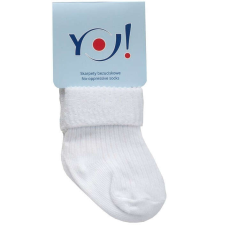 Yo! Yo! Baby pamut zokni - fehér 6-9 hó