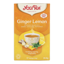 YOGI BIO CITROMOS GYÖMBÉR TEA /480808/ gyógytea