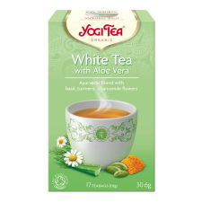 Yogi BIO Fehér tea aloe verával 17x1,8g Yogi White Tea tea
