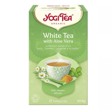 Yogi BIO Fehér tea aloe verával 17x1,8g Yogi White Tea tea