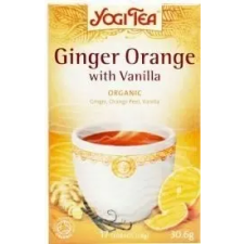 Yogi bio narancsos gyömbér tea vaníliával 17db tea