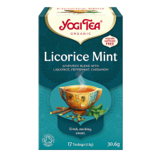  Yogi bio tea édesgyökér menta 31 g gyógytea