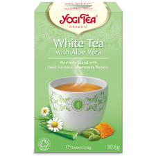 Yogi bio tea fehér tea aloe verával 17x1,8g 17 db tea