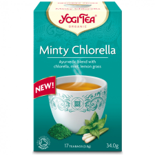  Yogi bio tea mentás tea chlorella algával 17 db 34 g gyógytea