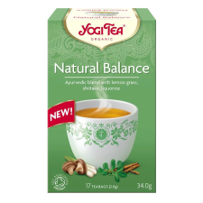 Yogi BIO Természetes egyensúly tea shiitake gombával 17x2g Yogi Natural Balance reform élelmiszer