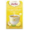 Yogi tea Bio Citromos gyömbér tea, 17db filter