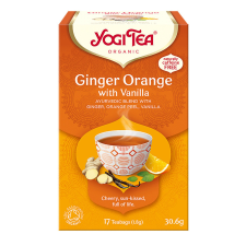 Yogi Yogi bio tea narancsos gyömbér vaníliával 17x1,8g 31 g gyógytea
