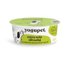 Yogupet Laktózmentes Joghurt Kutyáknak - Extra Szűz Olívaolajjal 110g jutalomfalat kutyáknak