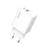 YOOUP 1x USB + 1x USB-C hálózati töltő 20W fehér (NC56-D) (NC56-D)