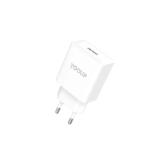 YOOUP 1x USB-A hálózati töltő 12W fehér (NC76-A) (NC76-A) mobiltelefon kellék
