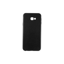 YOOUP Bőrmintás TPU telefontok Samsung Galaxy J4 Plus (2018) J415 fekete tok és táska