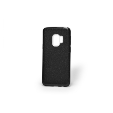 YOOUP Csillogós TPU/Plexi telefontok Samsung Galaxy S9 G960 fekete tok és táska