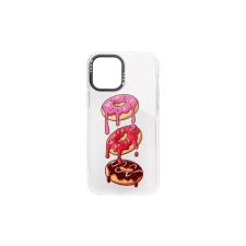 YOOUP IPHONE 12 / 12 PRO 6.1 MINTÁS TOK DONUT FEHÉR tok és táska