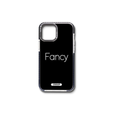 YOOUP IPHONE 12 MINI 5.4 MINTÁS TOK FANCY FEKETE tok és táska