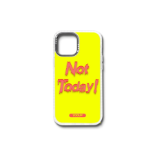 YOOUP IPHONE 13 MINI 5.4 MINTÁS TOK NOT TODAY FEHÉR tok és táska
