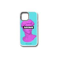 YOOUP IPHONE 13 MINI 5.4 MINTÁS TOK SAVAGE FEHÉR tok és táska