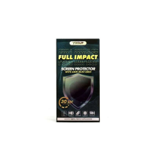 YOOUP Karc és ütésálló fólia fekete kerettel iPhone 12 Pro Max Yooup Full Impact mobiltelefon kellék