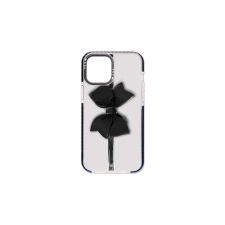 YOOUP Mintás telefontok Tie iPhone 13 Pro YooUp átlátszó háttérrel fekete kerettel tok és táska