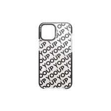 YOOUP Mintás TPU telefontok Yo.21 iPhone 12 Pro Max YooUp fekete tok és táska