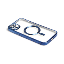 YOOUP PJ Disc-a Iphone 15 6.1 TPU Tok Magsafe Kompatibilis Kék tok és táska
