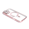 YOOUP PJ Disc-a Iphone 16 Pro Max 6.9 TPU Tok Magsafe Kompatibilis Pink
