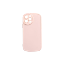 YOOUP Rounded Matte iPhone 13 Pro 6.1 TPU Tok Rózsaszín tok és táska