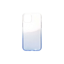 YOOUP Színátmenetes csillogós TPU telefontok iPhone 12 Pro Max kék tok és táska