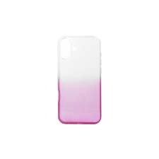 YOOUP Színátmenetes Csillogós TPU Tok Iphone 16 Plus 6.7 Pink tok és táska