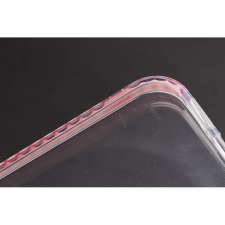 YOOUP TPU átlátszó telefontok iPhone 13 Mini YooUp pink kerettel tok és táska