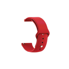 YOOUP Univerzális Watch Szilikon sportszíj 20mm piros óraszíj