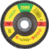 York 100x16mm al-ox lamellás csiszolótárcsa üvegszálas tányéron P80