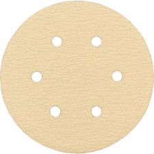 York 150mm 6 lyukú öntapadós csiszolótárcsa P60 barkácsgép tartozék