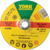 York 180x6x22.23 A30RBF DPC tisztítókorong, T27