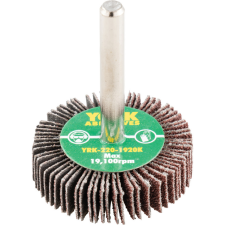 York 40x10mm/6 al-ox lamellás csapos csiszolókorong P80 barkácsgép tartozék